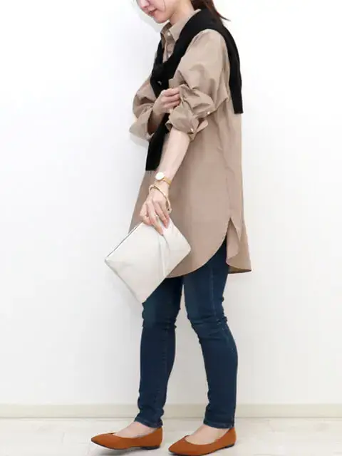 21最旬 フラットシューズを大人に取り入れるコツとは スタイル別コーデ18選 プチ研 プチプラファッション研究所