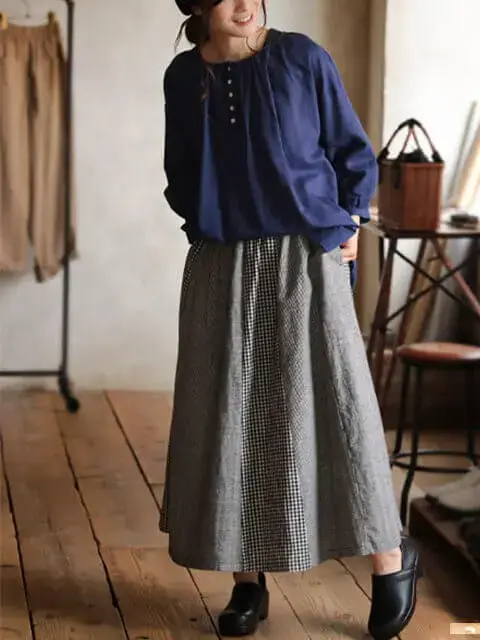 ナチュラルな雰囲気が今っぽい森ガールコーデとは アイテム別コーデをご紹介 プチ研 プチプラファッション研究所