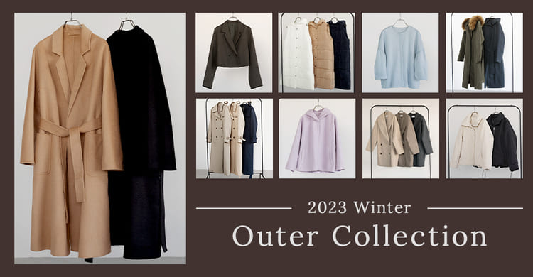 2023 Winter Outer Collectionバナー