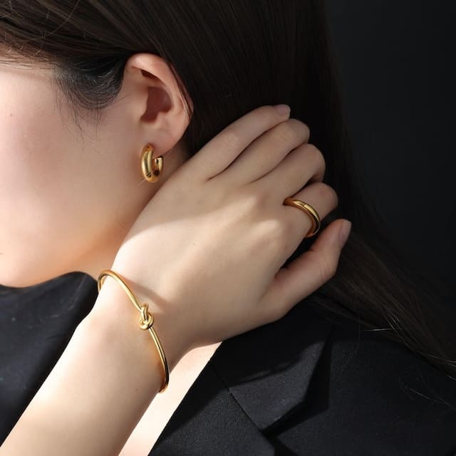 フィノ316L knot bangle 2