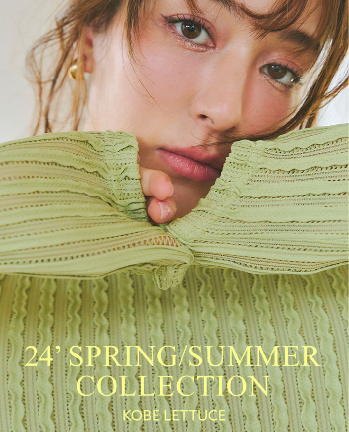 神戸レタスの2024春夏コレクションのバナー画像