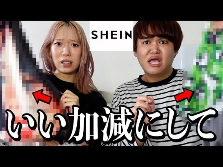 SHEINインフルエンサータナカガ／パパラピーズのYouTube動画のサムネイル画像