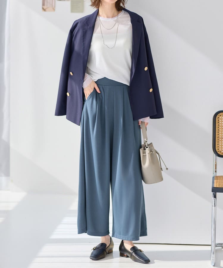 Viola e Viola(ヴィオラエヴィオラ)の30代ぽっちゃり女性向けコーデ