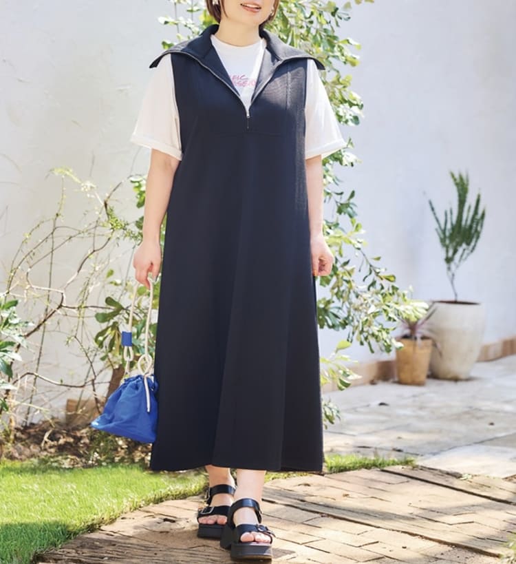 しまむらの30代ぽっちゃり女性向けコーデ