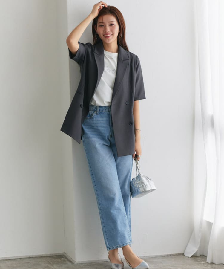 Pierrotの30代ママ向けデニムコーデ