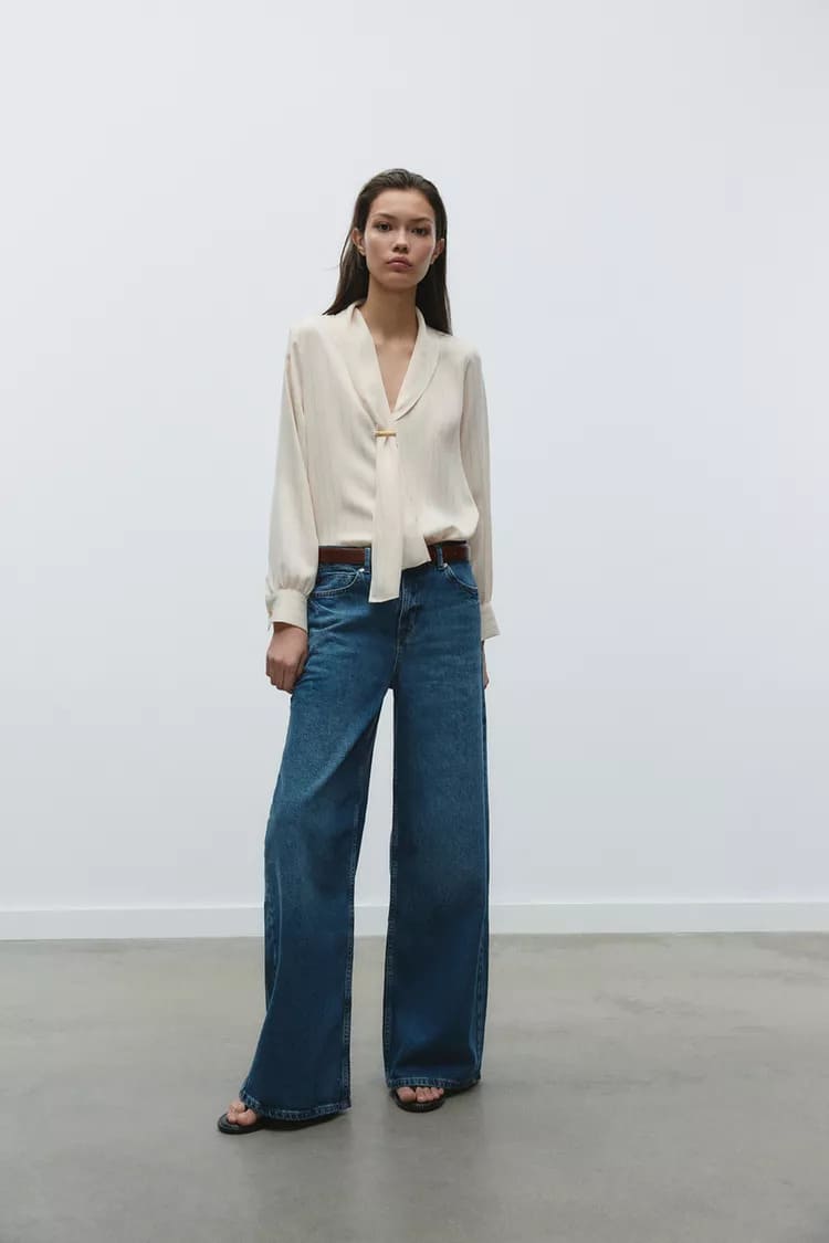 ZARAの30代ママ向けパンツコーデ