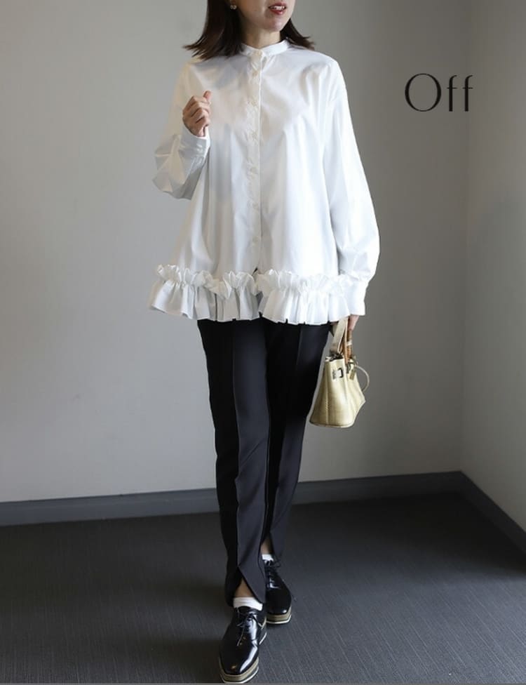 REAL CUBEの40代女性に似合うパンツコーデ