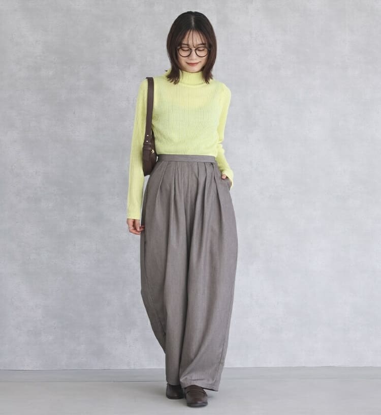 osharewalkerの50代向け大人可愛いコーデ
