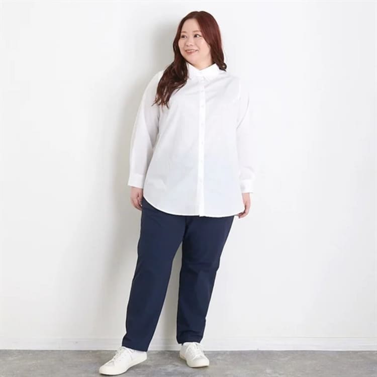 noannuの50代ぽっちゃり女性向けコーデ