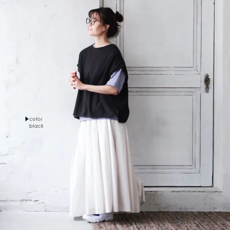 Soulberry(ソウルベリー)の50代ぽっちゃり女性向けコーデ