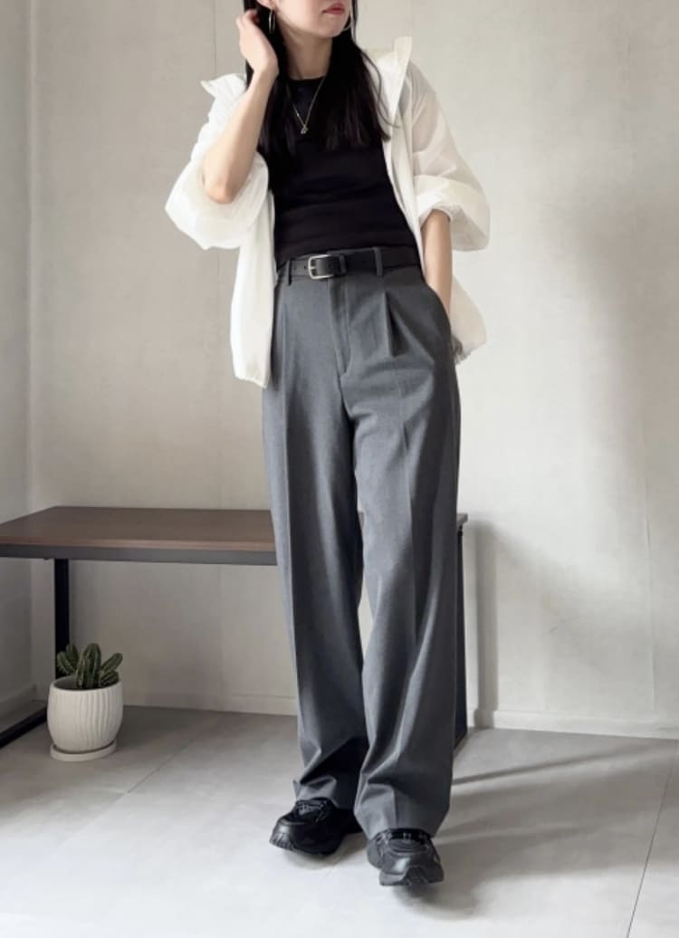 UNIQLO(ユニクロ)の50代ぽっちゃり女性向けコーデ