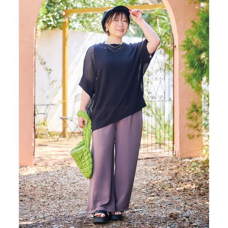 しまむらの50代ぽっちゃり女性向けコーデ