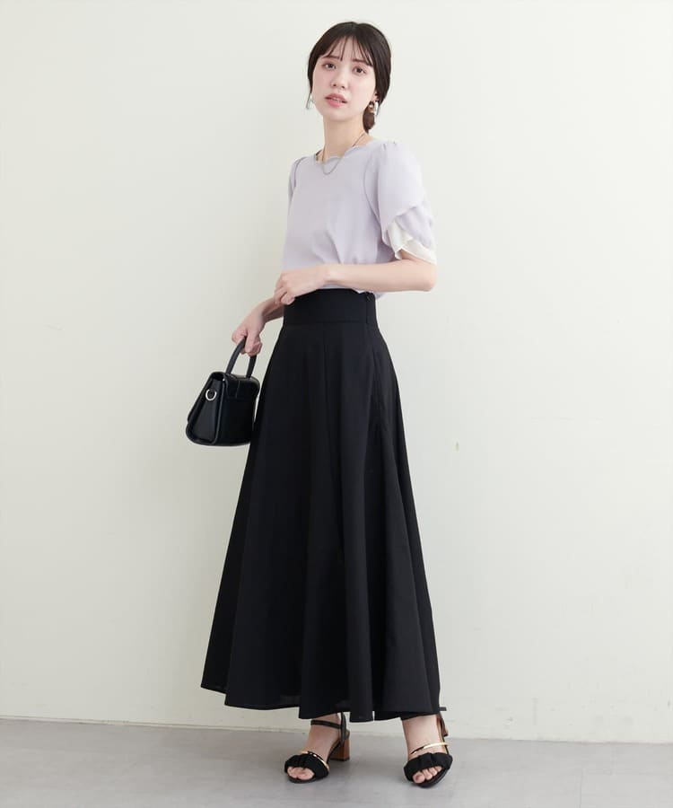 natural coutureのコンサバなコーデ