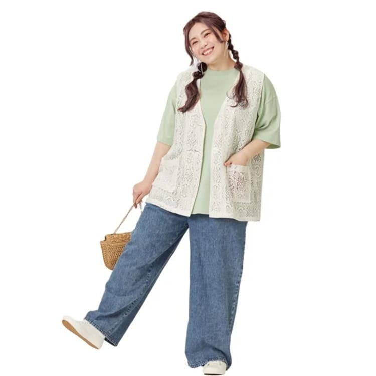 noannuのぽっちゃり女子向けコーデ
