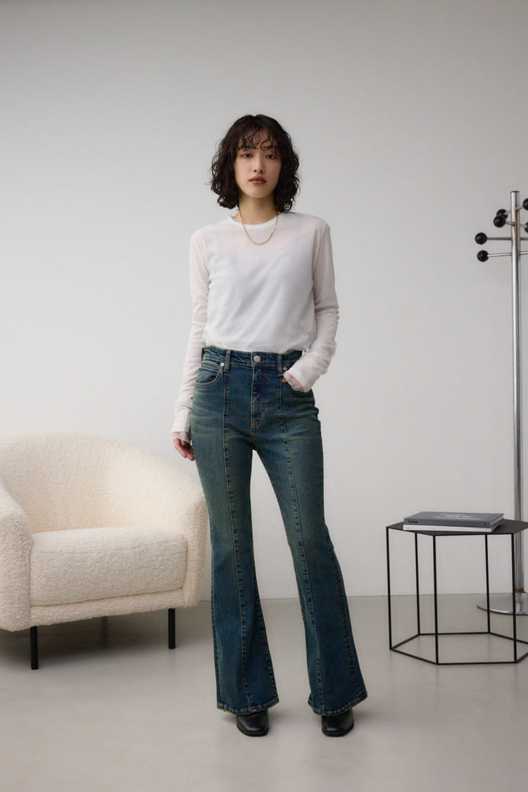 引用:AZUL BY MOUSSY(アズール バイ マウジー)の低身長向けコーデ