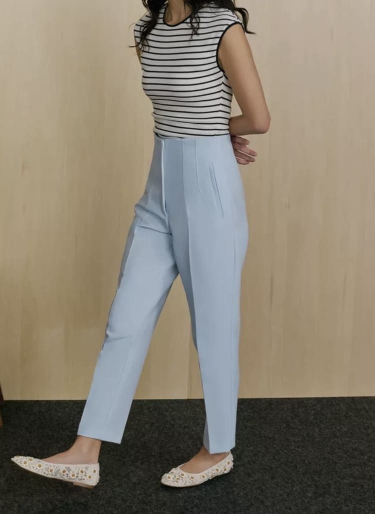 ZARA(ザラ)の高身長に似合うパンツコーデ