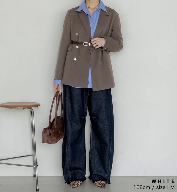 Re:EDITの40代女性に似合うパンツコーデ