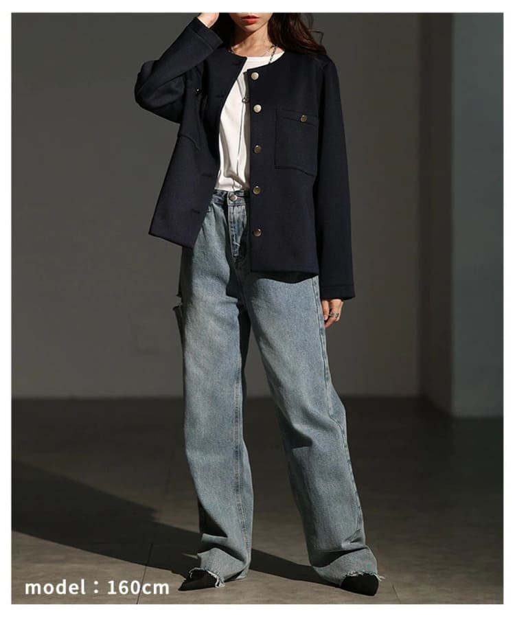 Sawa a la modeの50代女性に似合う黒ジャケットコーデ