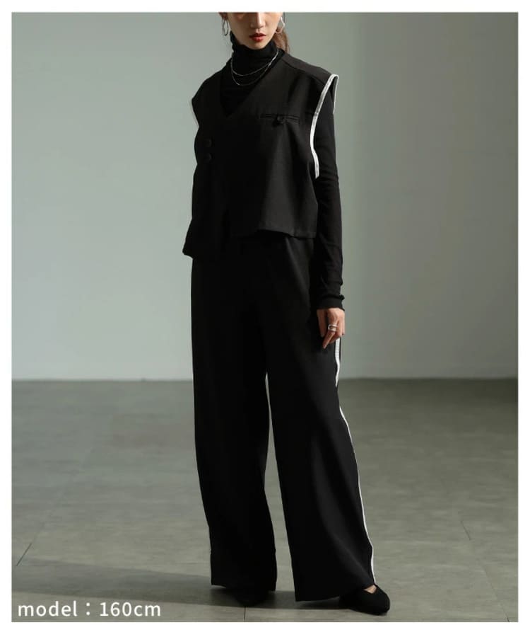 Sawa a la modeの50代女性に似合う黒コーデ