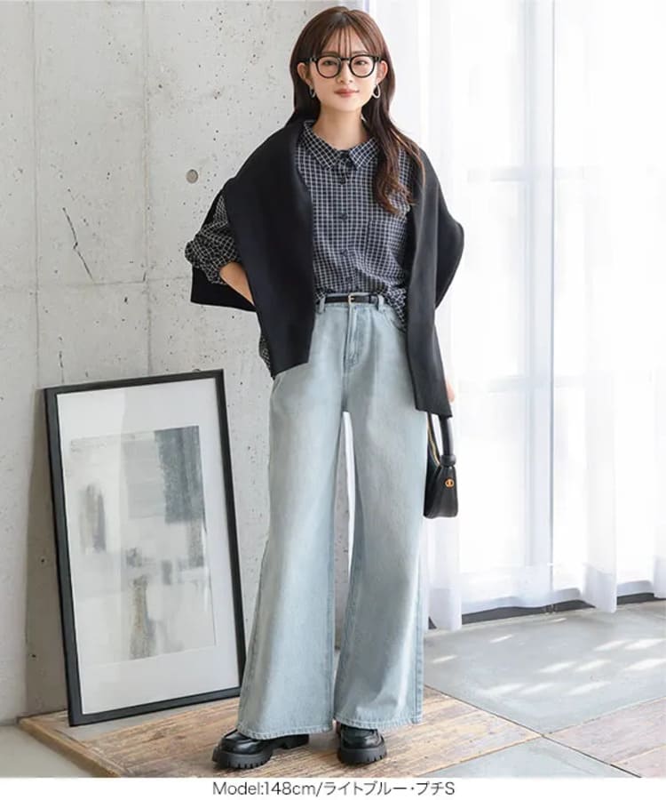 神戸レタスのママ・主婦向けデニムコーデ