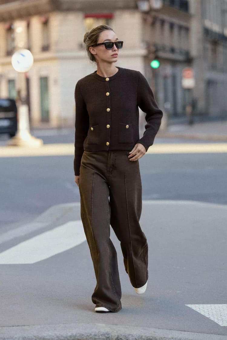 ZARAの30代ママ向けパンツコーデ