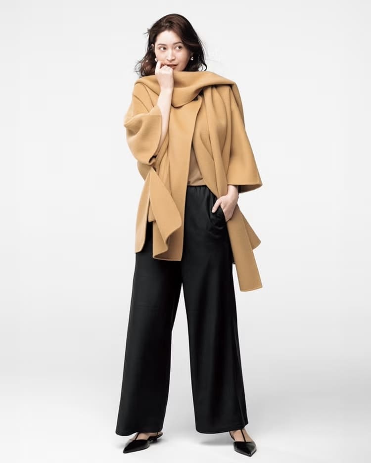 DoCLASSEの大人カジュアルなイエロートップスコーデ