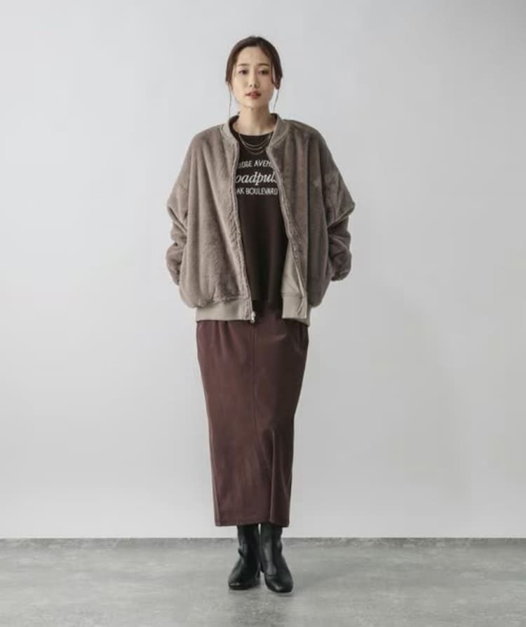 GLOBAL WORKの大人カジュアルなコーデ