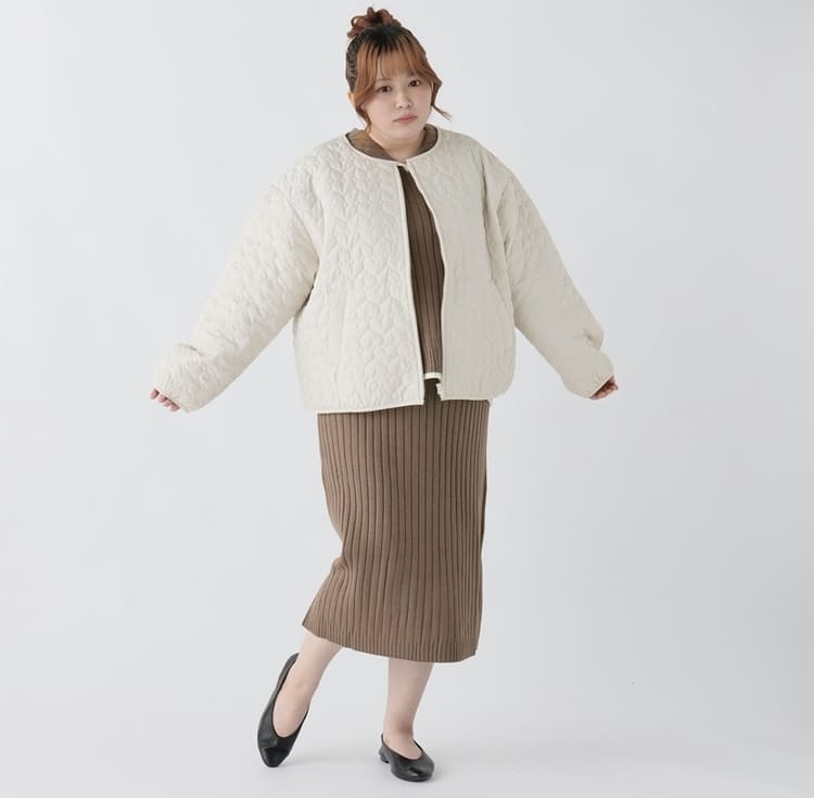 noannuのぽっちゃり女子向けコーデ