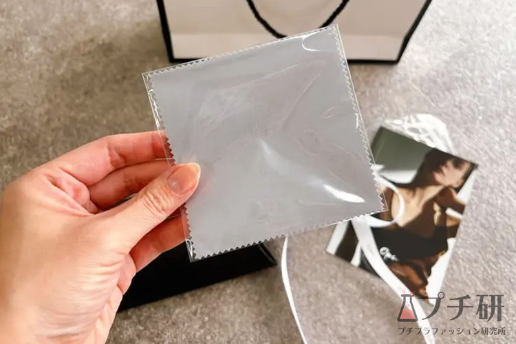 Ops.のアクセサリーお手入れ用クロス