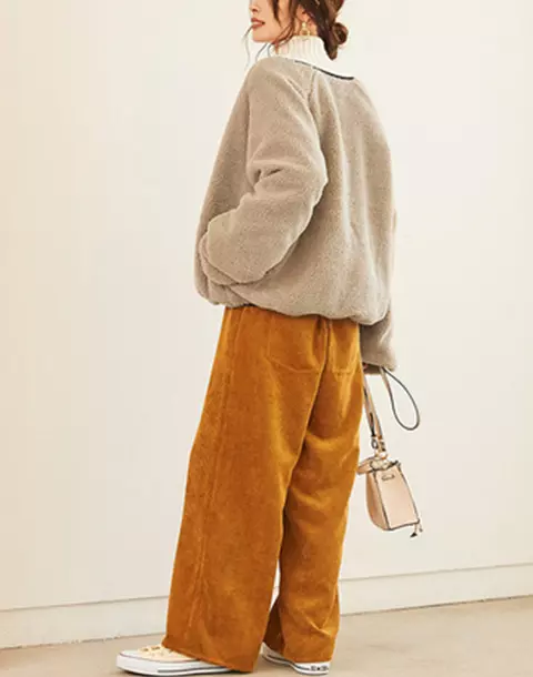 21最新 定番ボアブルゾンの旬な着こなし術とは 30代40代におすすめ大人コーデ プチ研 プチプラファッション研究所