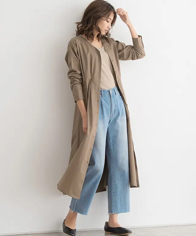 21最新 シャツワンピースの旬の着こなし方って 30代40代におすすめコーデ24選 プチ研 プチプラファッション研究所